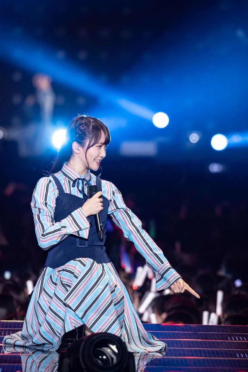 日向坂46が平成最後の『TGC』で3曲ミニライブ、濱岸ひよりが初