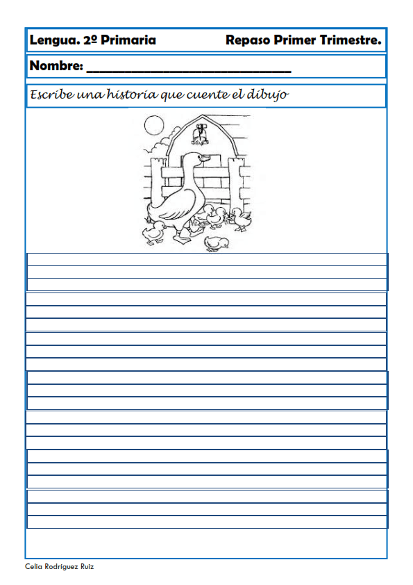Ejercicios De Lengua Para Segundo De Primaria Lectura De Tercer Grado Lectura De Tercero Actividades De Escritura