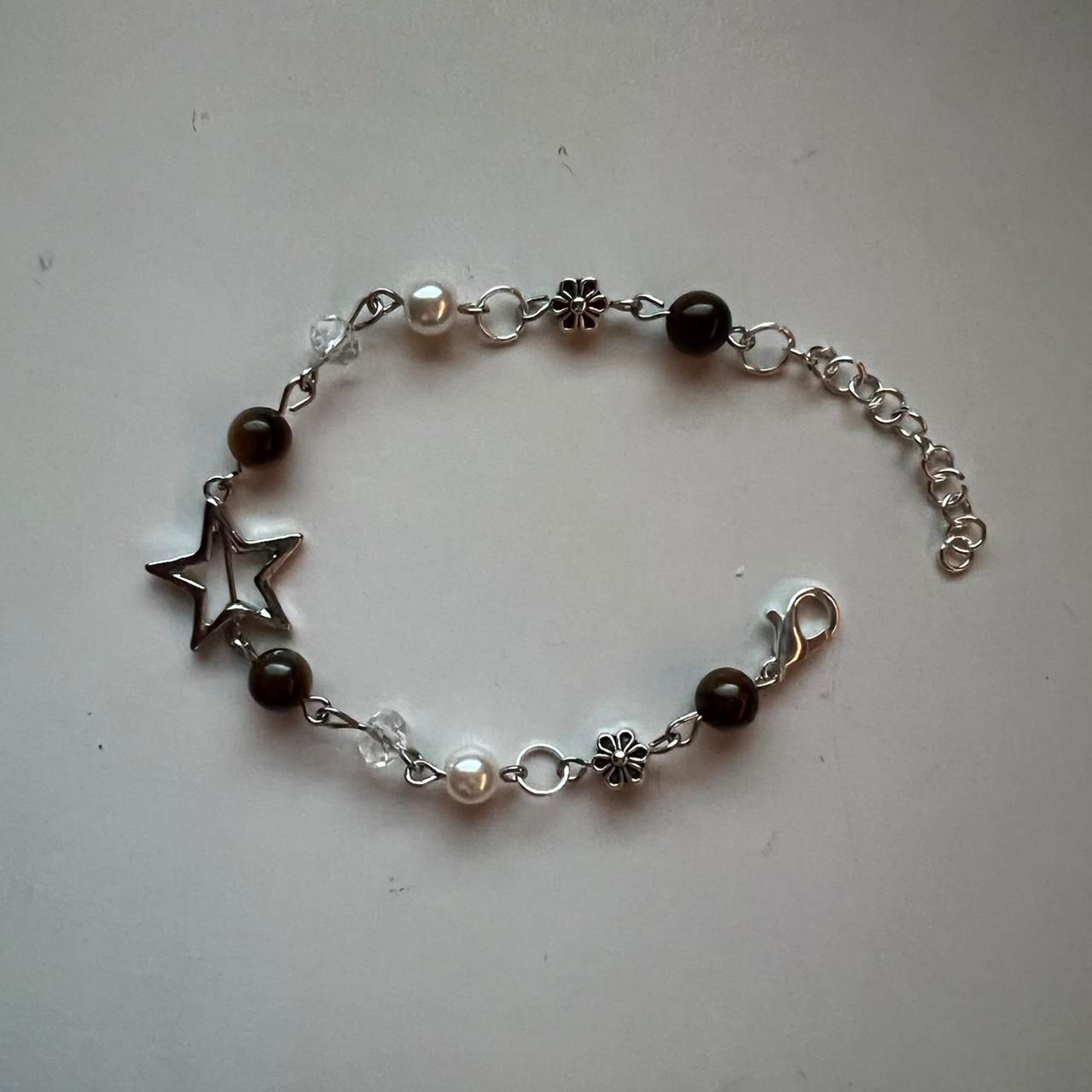I might be biased but you should probably buy this on Depop 👍 https://depop.app.link/YNkTctl0inb Grunge Jewelry, Dope Jewelry, Funky Jewelry, Dream Jewelry, Jewelry Inspo, Pretty Jewellery, Beaded Jewelry, Jewelry Accessories, Handmade Jewelry