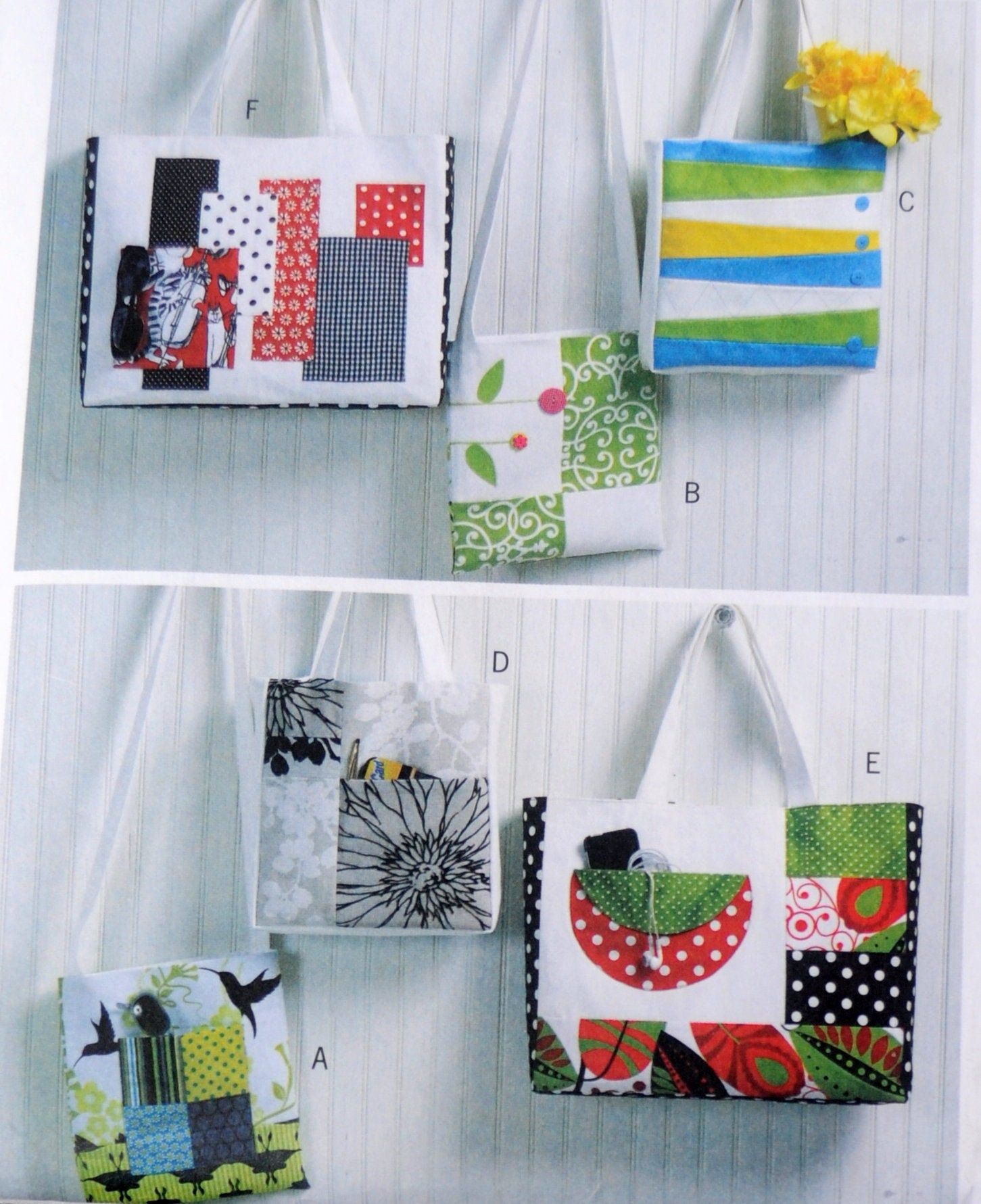 McCall/'s 4476 Fat Quarters Patchwork Apron Sewing Pattern 4 Styles UNCUT
