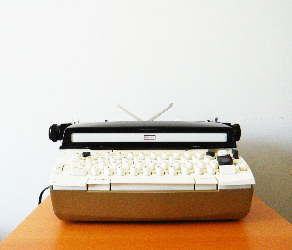 Electric typewriter essay