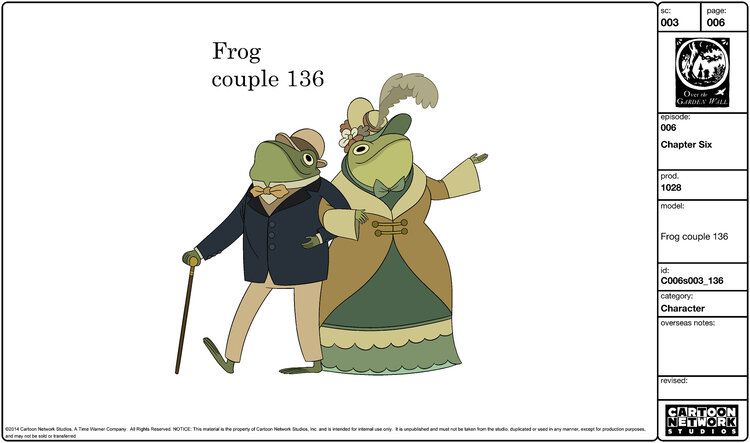 Art of Over The Garden Wall ในปี 2020 - Over The Garden Wall Frog Name
