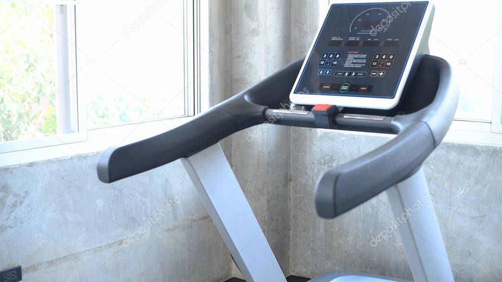 The fitness machine is in the gym. - Stock Photo , #SPONSORED, #machine, #fitness, #gym, #Photo #AD