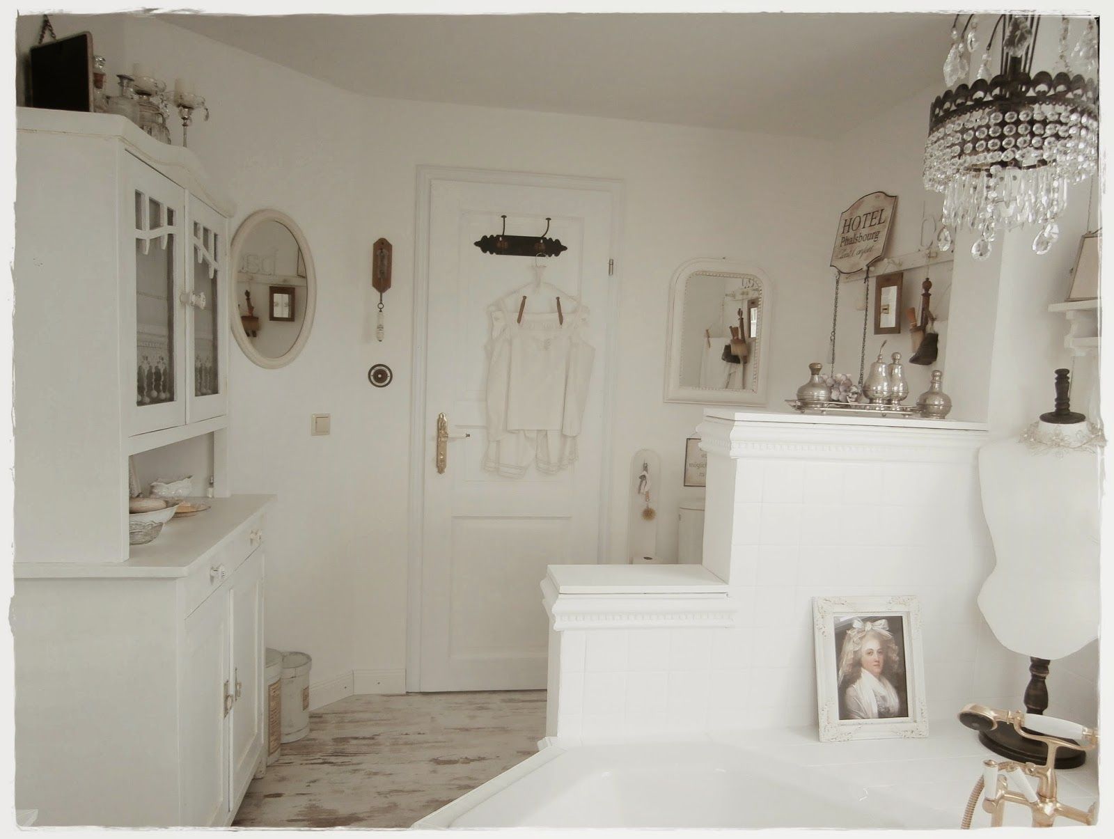Una Favolosa Stanza Da Bagno In Stile Shabby Chic Bagni In Stile