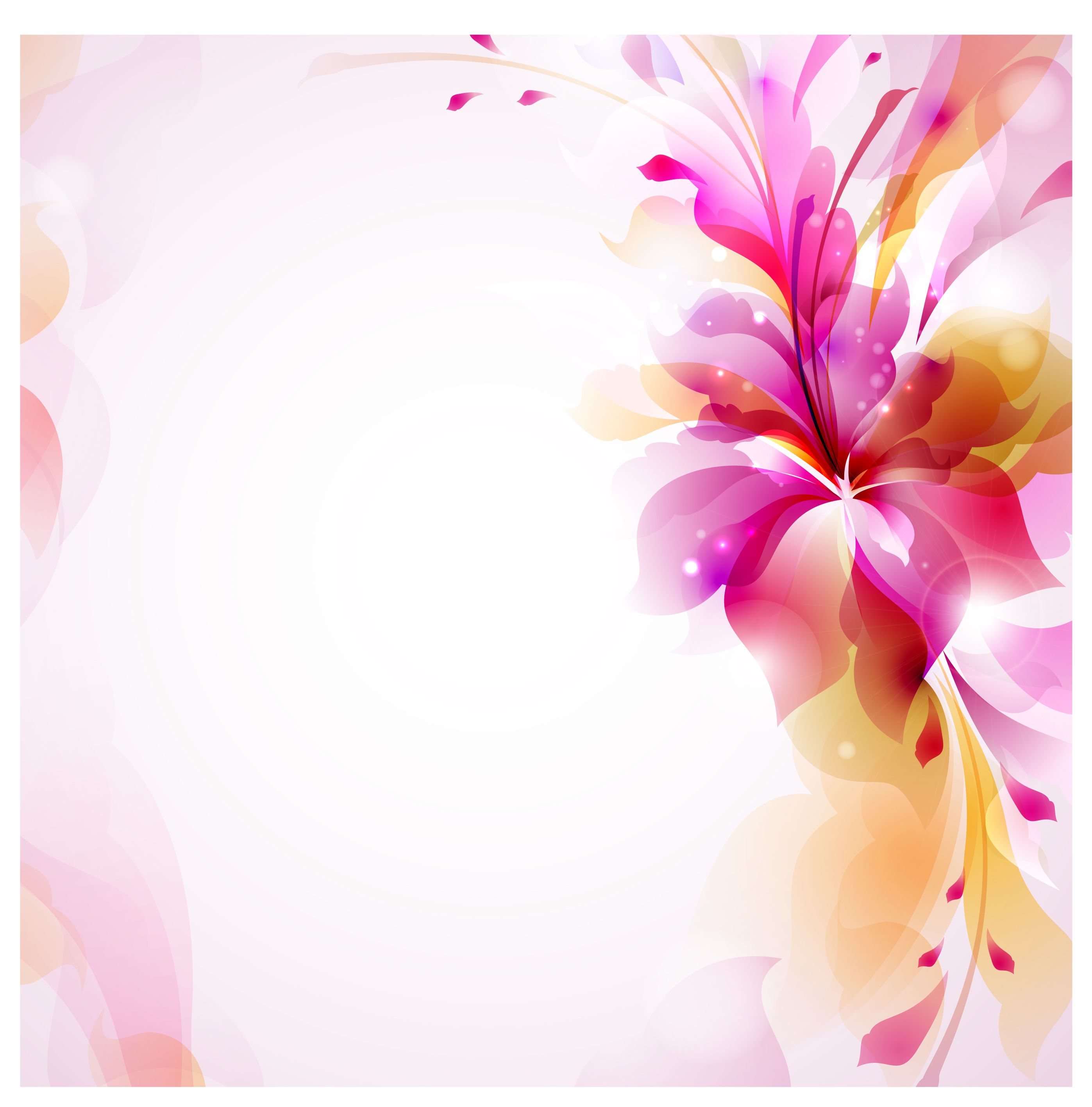 vector design Google Search Abstract flowers, Floral background
