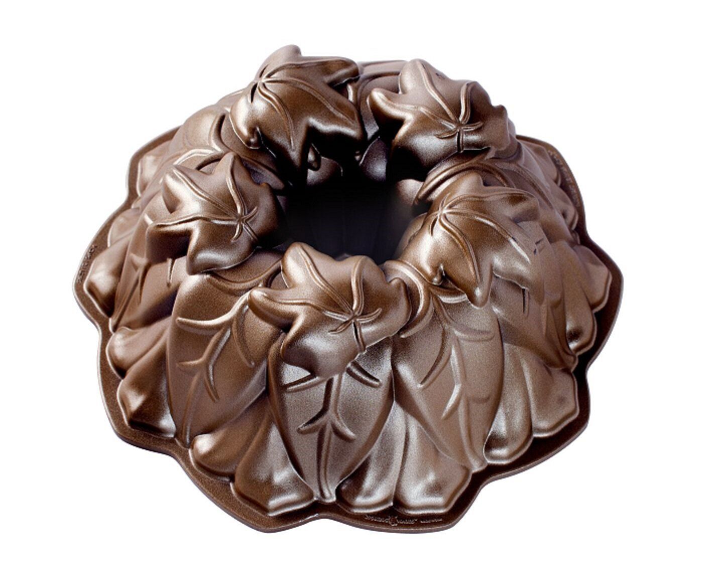 Nordic Ware Autumn Leaves Bundt Pan Bronze Collection Nordic ware