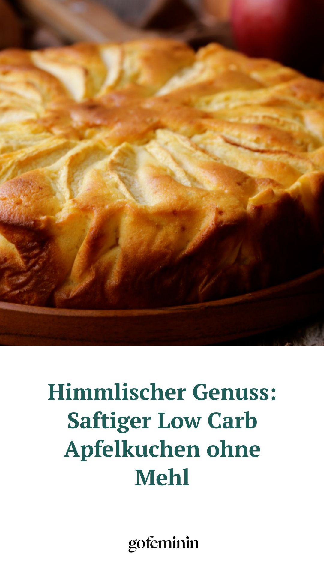 Saftiger Apfelkuchen ohne Mehl: Low-Carb-Rezept für einen Kuchentraum
