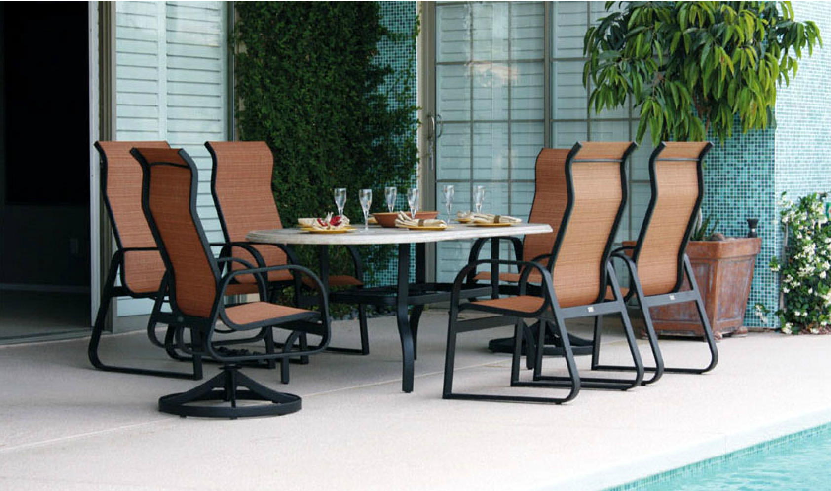 Patio Renaissance Aruba table | Outdoor furniture sets, Outdoor furniture, Furniture sets