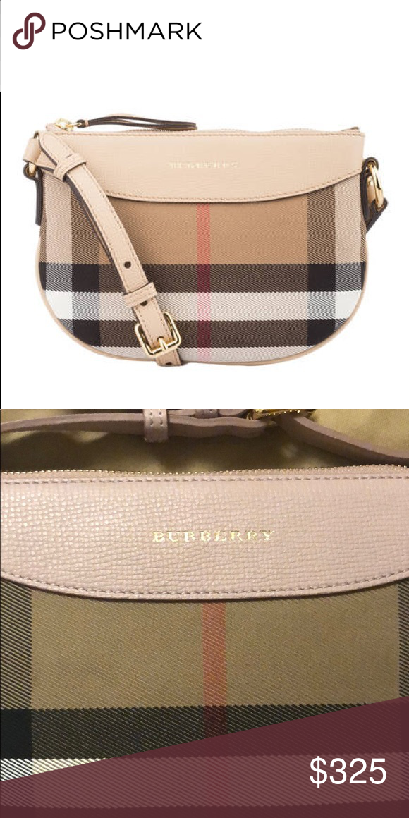 BURBERRY KIDS House Check Crossbody Bag BURBERRY KIDS House Check Crossbody Bag