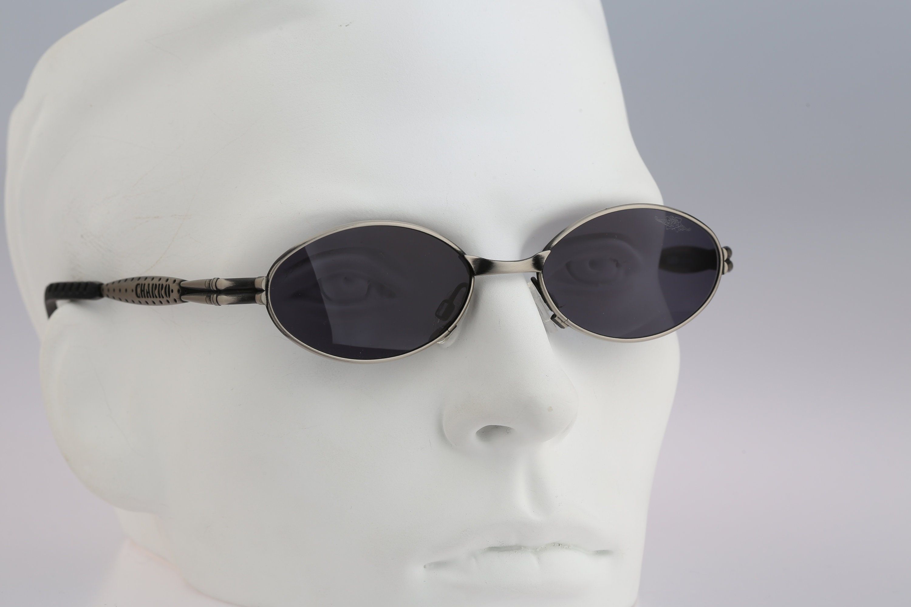 Vintage 80s oversized gold aviator sunglasses men NOS Silhouette M 8535