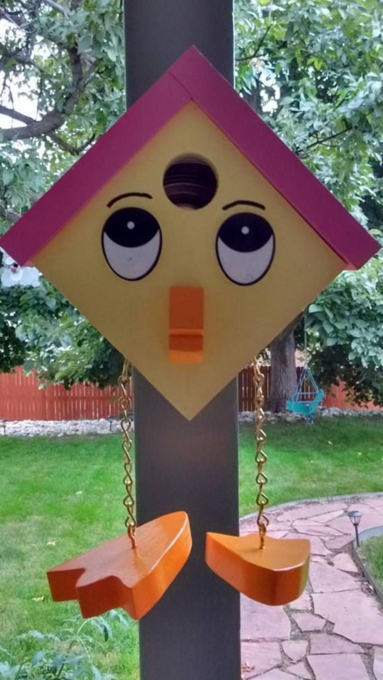 40+Creative DIY Birds House in Your Backyard | Decorative bird houses