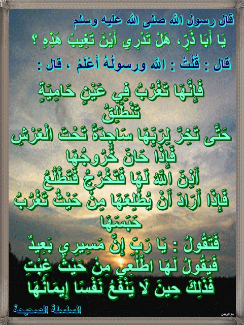 مع الرحمن الشمس ت ن ط ل ق ح ت ى ت خ ر ل ر ب ه ا س اج د Blog Posts Allah Knowledge