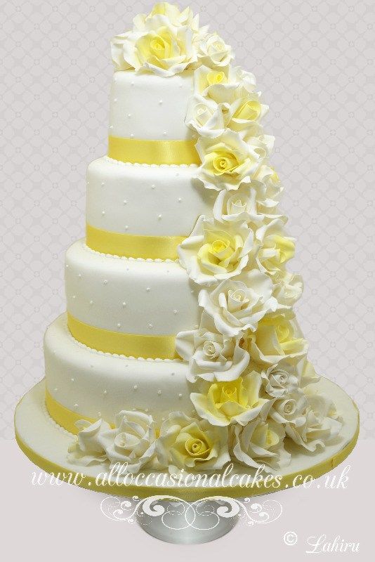 Wedding Cake Design Yellow Google Search Wedding Cake Design Yellow Google Search
