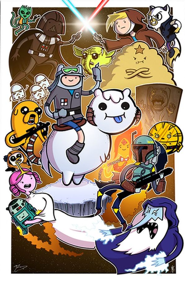 star wars adventure time all for you april cochran smith robbins