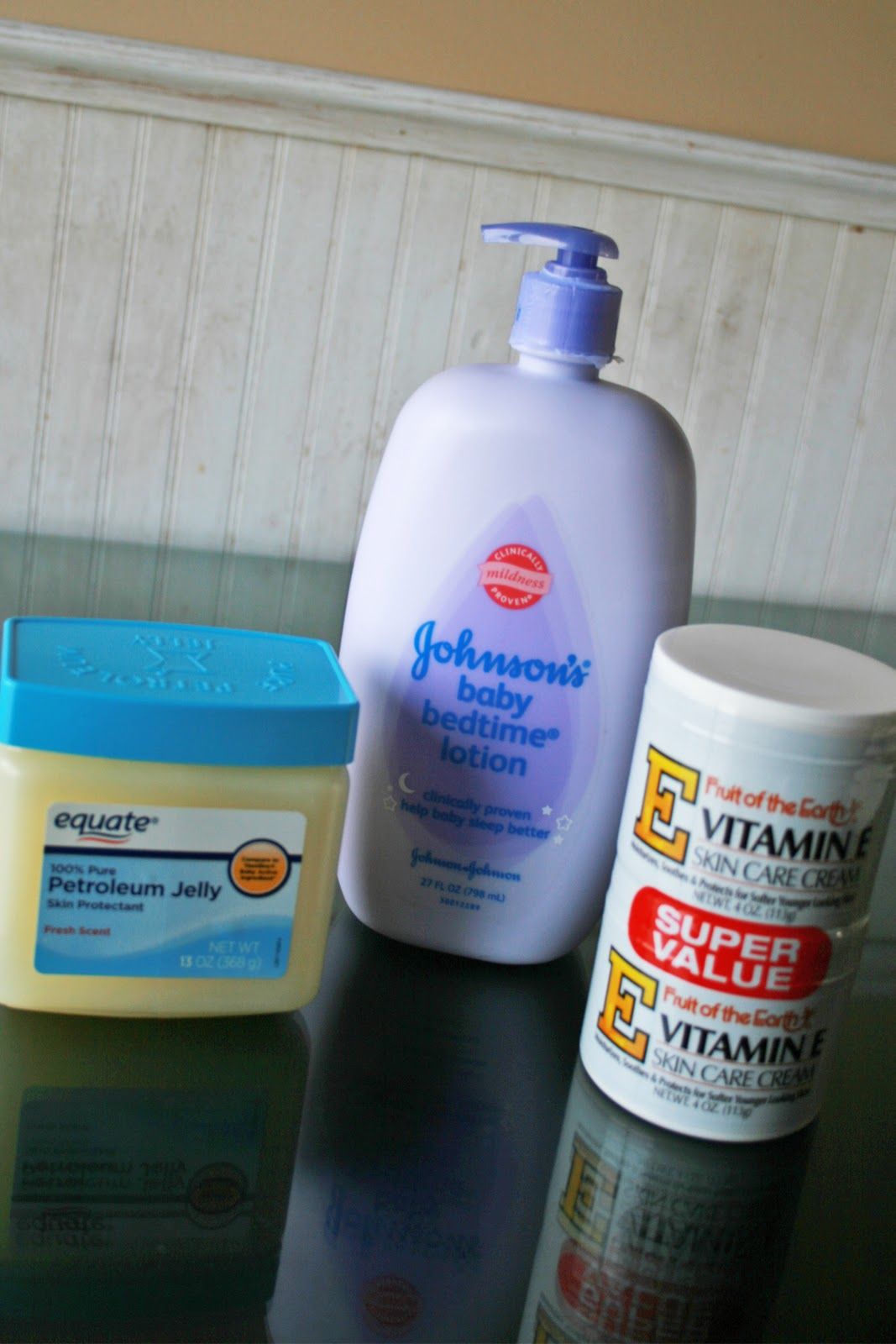 Homemade lotion for dry skin - sub coconut oil for the