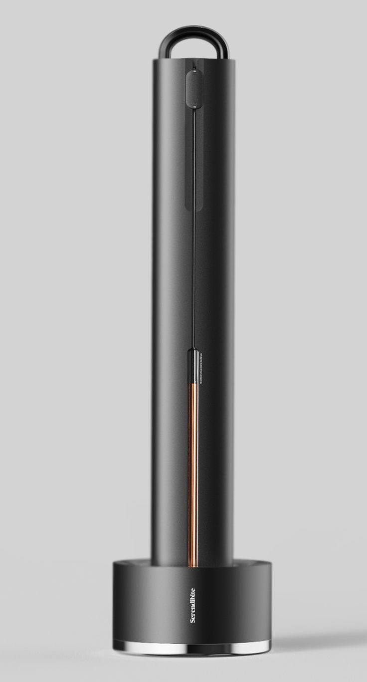 An Electronic Device That Is On Display In Front Of A Gray Background an-electronic-device-that-is-on-display-in-front-of-a-gray-background