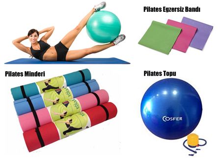 Cosfer Pilates Topu Minderi Egzersiz Bandi Set 29 90 Tl Pilates Egzersizleri Pilates Topu Pilates
