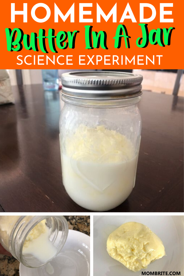 Have kids who LOVE to get their hands dirty whenever you're cooking in the kitchen? This easy to set up Homemade Butter Science Experiment in a Mason Jar is a great activity to keep your kids busy while getting them interested in science. #KitchenScienceExperimentForKids #MasonJarButterActivity #IndoorBoredomBustersForKids Easy Butter Recipe, Homemade Butter, Easy Homemade, Homemade Recipes, Baby Food Recipes, Kid Recipes, Holiday Recipes, Flavored Butter, Frozen Desserts