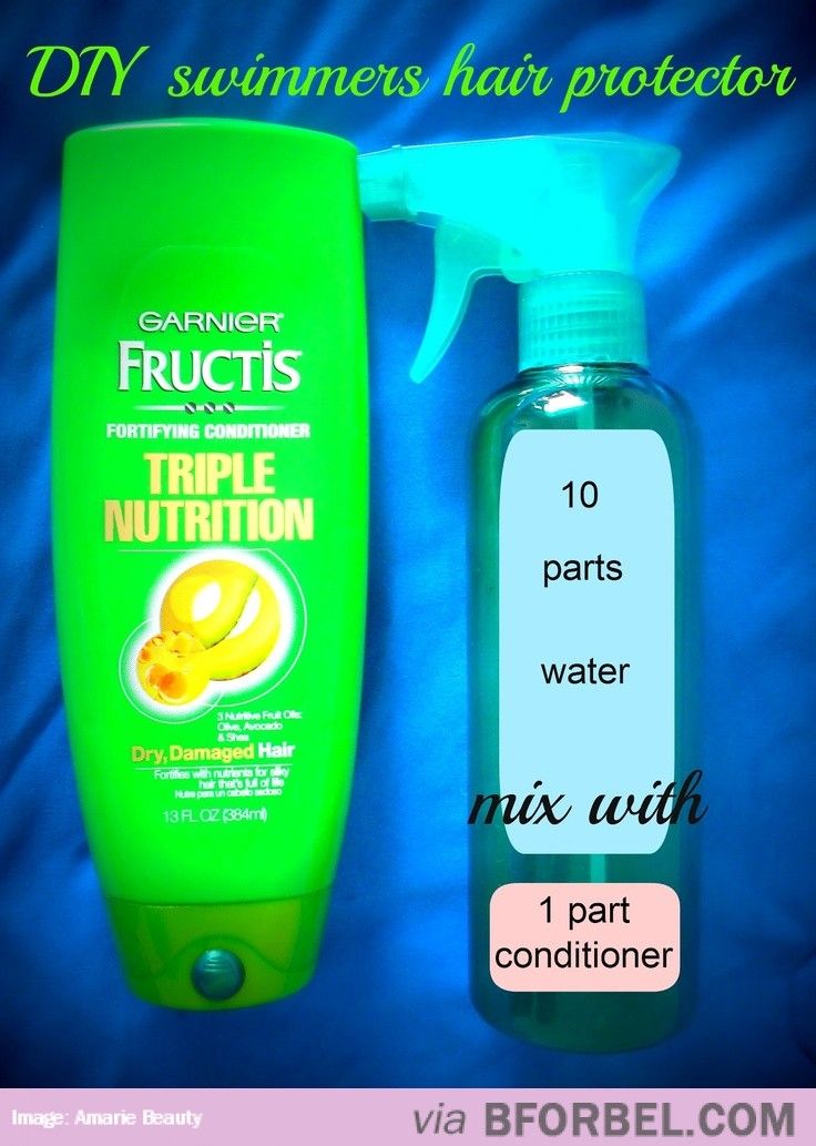 DIY Swimmers Hair Protector… Swimmers hair, Swim hair