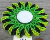 Quilling Tealight Holder Made by Hand
