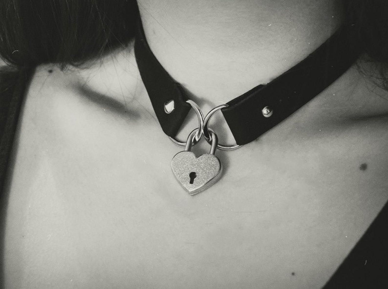 Lockable collar necklace Women collar choker Leath Lockable collar necklace Women collar choker Leath