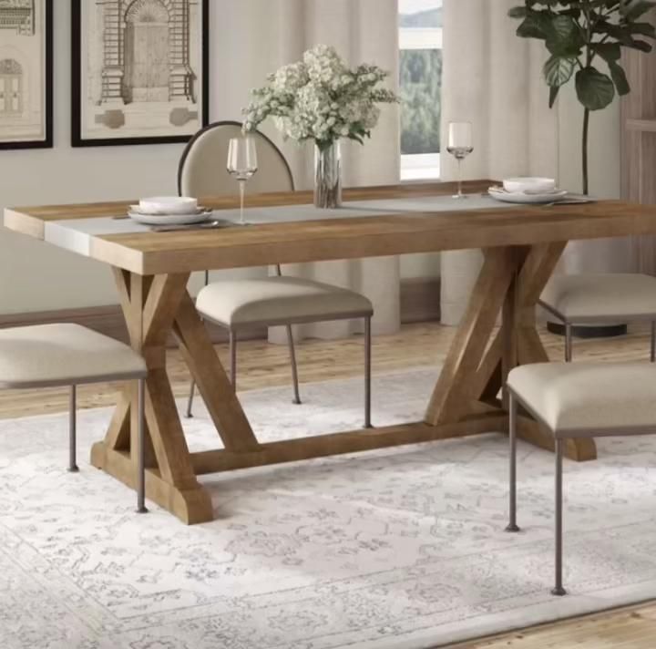 Farmhouse Dining Room Ideas Linked