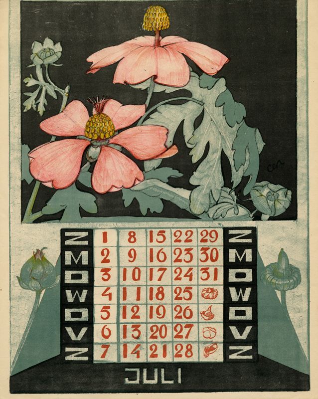 Biologische kalender Art calendar, Illustration calendar, Calendar