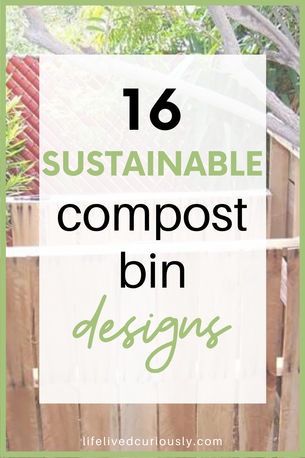 Here are 16 awesome DIY compost bin designs! Included are some pallet bins, kitchen worm bins, and recycled eco-friendly plans that use household materials you may already have on hand. These are easy and great for any DIY beginners who want to start composting. Add some rich compost to your garden to get those vegetables and flowers growing. Compost Bin Diy, How To Make Compost, Container Gardening, Gardening Tips, Worm Bins, Rain Water Collection, Composting, Raised Garden Beds, Sustainable Living