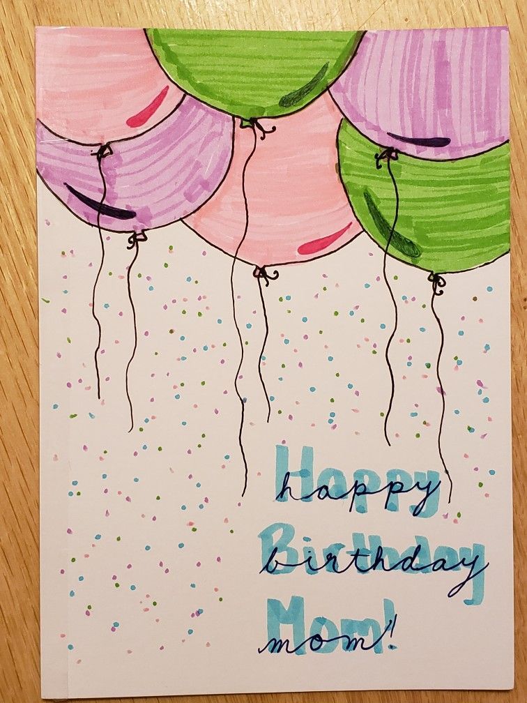 Mum Birthday Card LARGE 9/"x6/" Cute Teddy Bear Floral Mom Mother