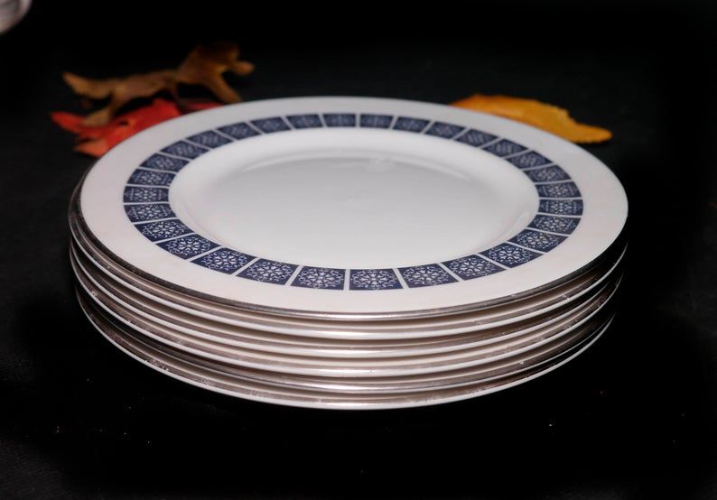 Vintage dessert or side plate made in England Sold individually. Royal Doulton Medallion TC1077 bread 1970s