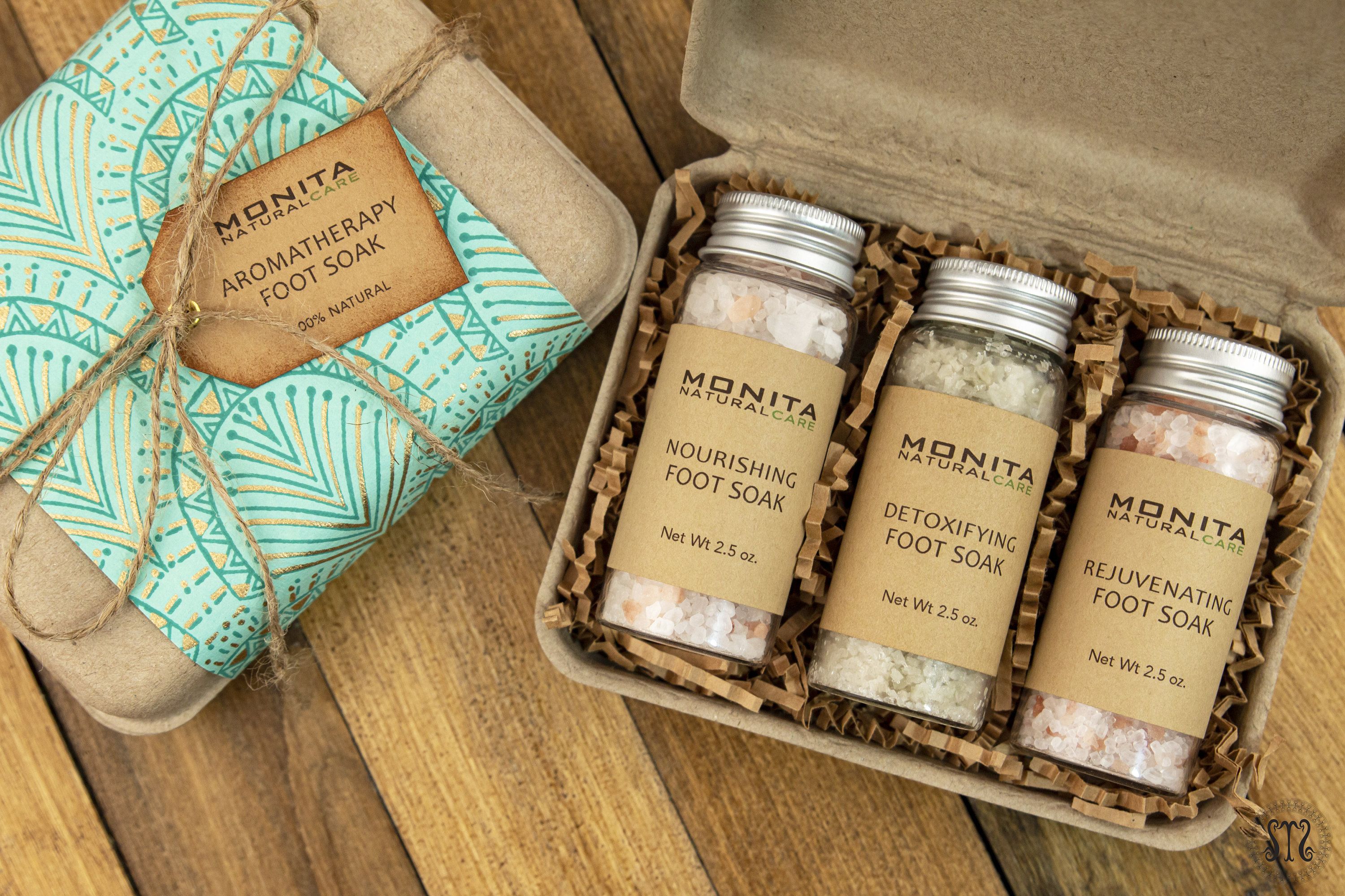 Foot Soak Gift Set Foot care Products Natural Remedy Detox Foot Soak Gift Set Foot care Products Natural Remedy Detox
