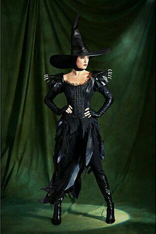 Bruja Oz Vestido De Bruja Halloween Disfraces Disfraz De Bruja