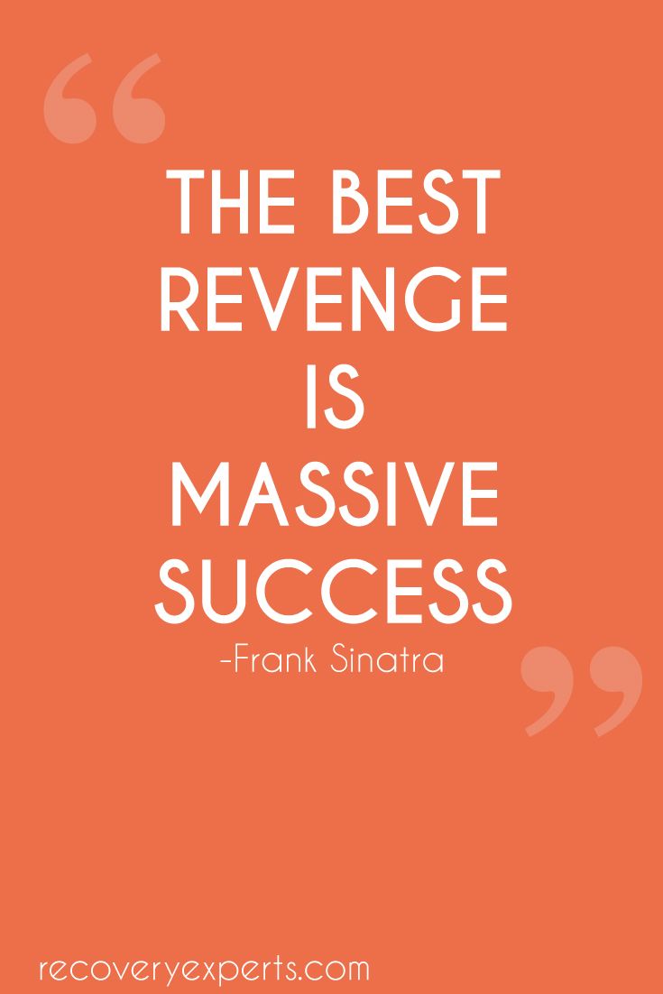 motivational poster Massive success is the best revenge
