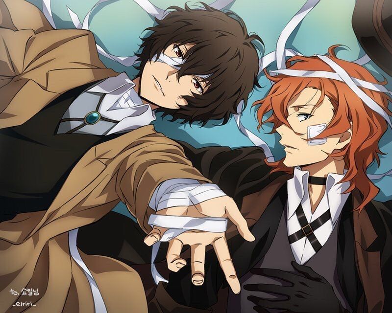 Bungou stray dogs Dazai & Chuuya Soukoku | Pinterest