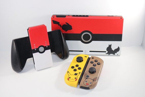 Limited Nintendo Switch Pokemon Lets Go Pikachu And Eevee