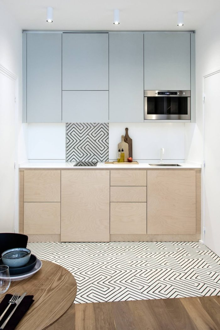 25 Great Small Kitchen Ideas That Can Inspire You Enthusiasthome One Wall Kitchen Small Kitchen Decor Small Kitchen Layouts
