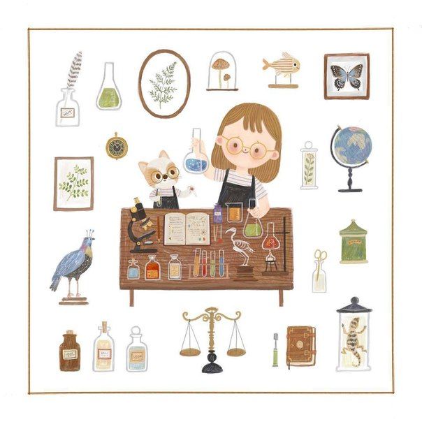 ร ปบนกระดานข อความของช มชน Color Pencil Illustration Cute Drawings Doodle Illustration