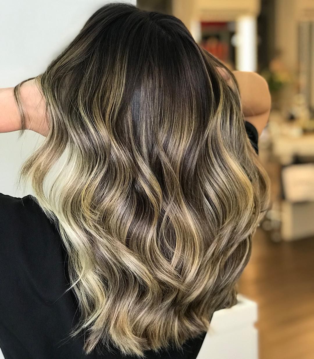 Dimensional perlblond #blond #haarig #beachwaves #beachwaves #blond #dimensional