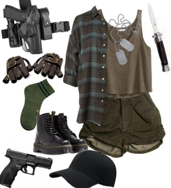 Helena Fernandez mudou se do México para Geórgia devido ao câncer da … #fanfic # Fanfic # amreading # books # wattpad Retro Outfits, Teen Fashion Outfits, Grunge Outfits, Swaggy Outfits, Cute Casual Outfits, The 100 Outfits Style, Zombie Apocalypse Outfit, Zombie Clothes, Runners Outfit