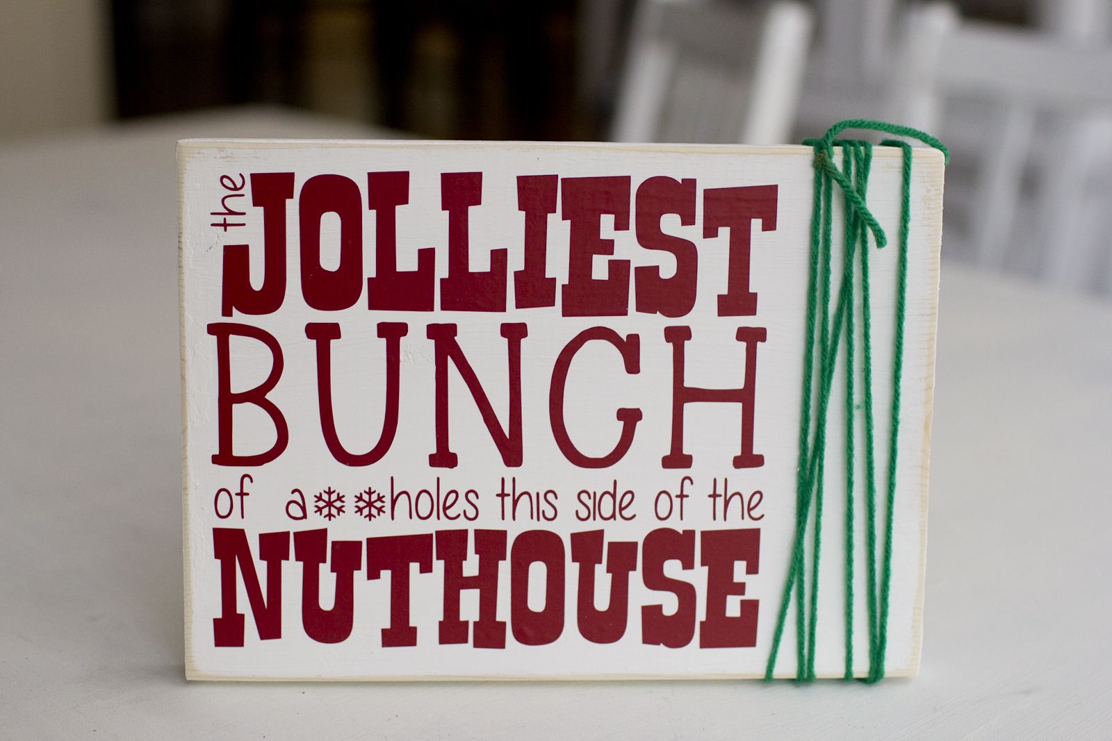 Christmas Vacation Quotes This Side Of The Nuthouse Pin on My Signs and Decor