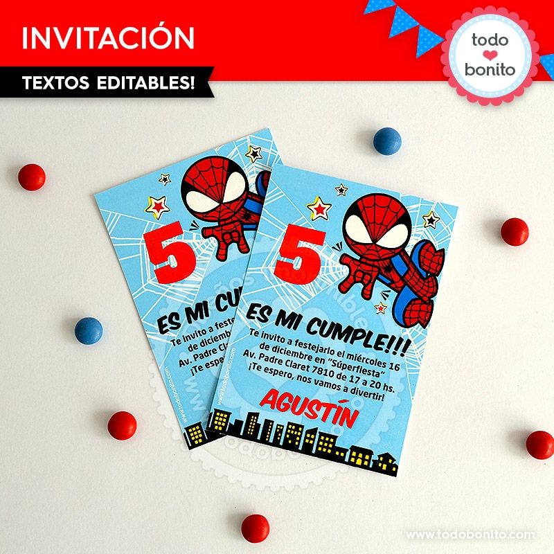 Invitacines Del Hombre Araa Gratis Imagui Invitacines Del Hombre Araa Gratis Imagui