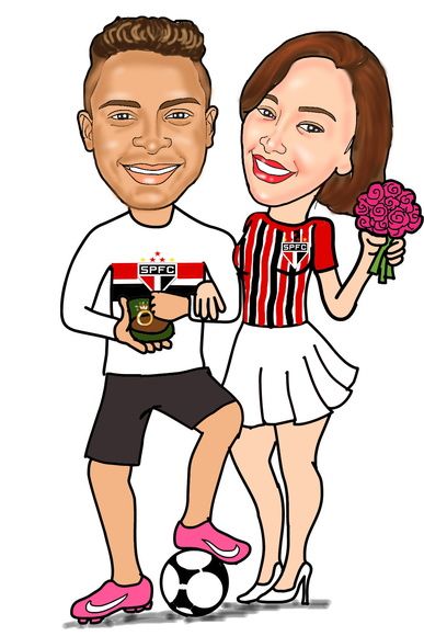 desenho de casal de namorados caricatura namorados casal