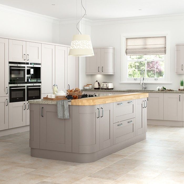 Image Result For Cashmere Kitchen With Grey Quartz Worktop Trends Shaker Grey Shaker Kitchen Cashmere, Cashmere Grey Kitchen Ideas
