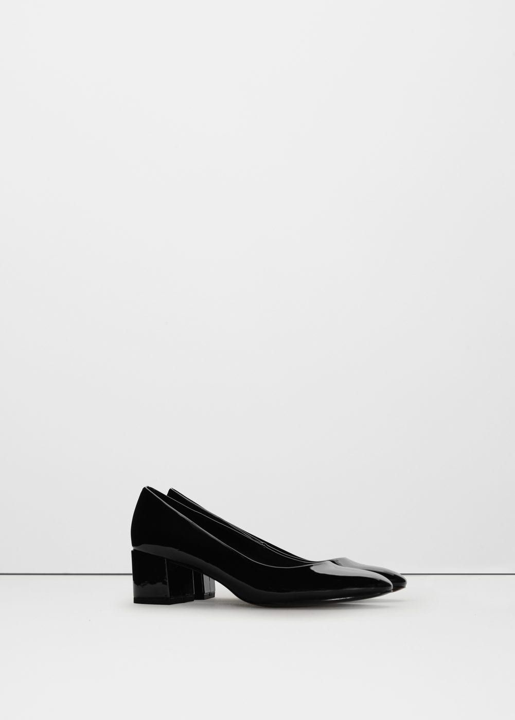 Topuklu Rugan Deri Ayakkabi Kadin Mango Turkiye Patent Leather Heels Leather Heel Shoes Heels