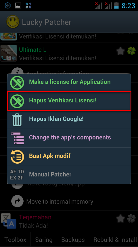 Cara Install Dan Gunakan Lucky Patcher Apk Aplikasi Periklanan Penghapus