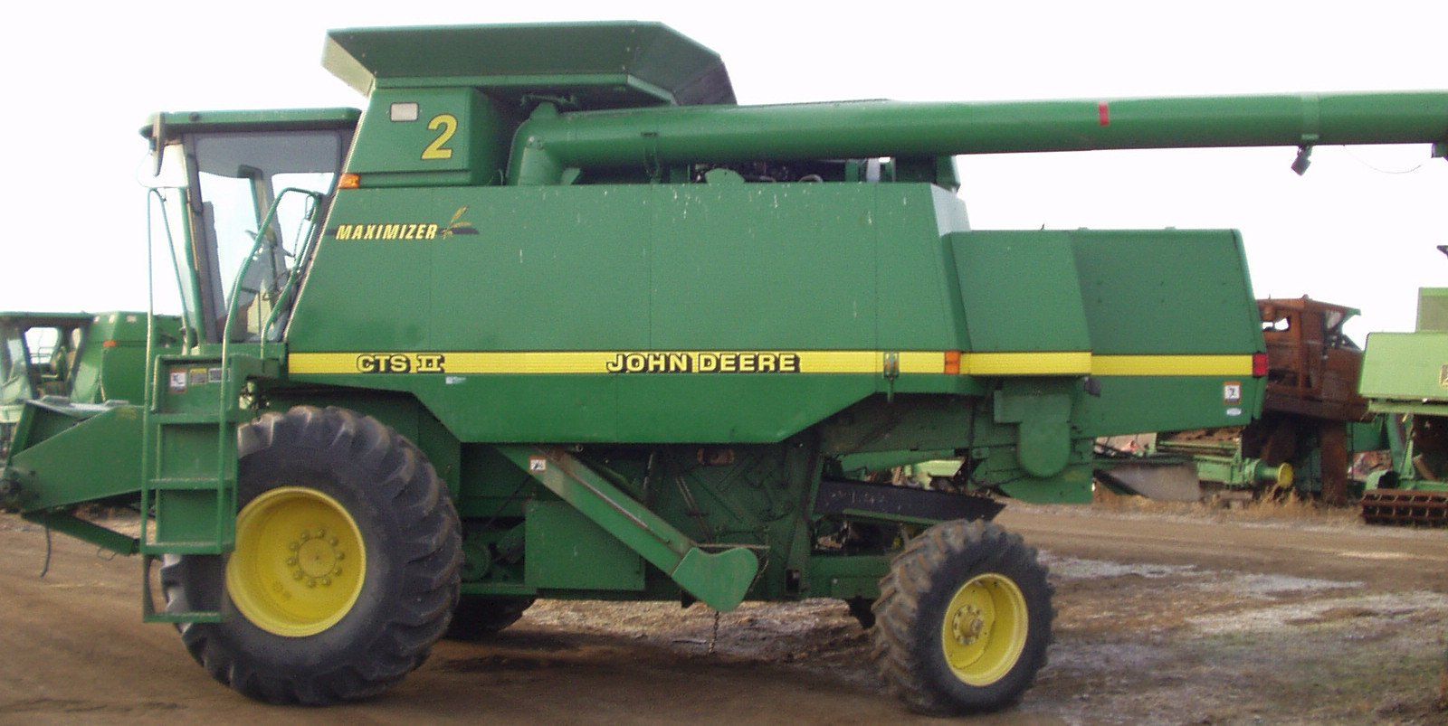 JOHN DEERE CTS II COMBINE PARTS CATALOG MANUAL PC2752