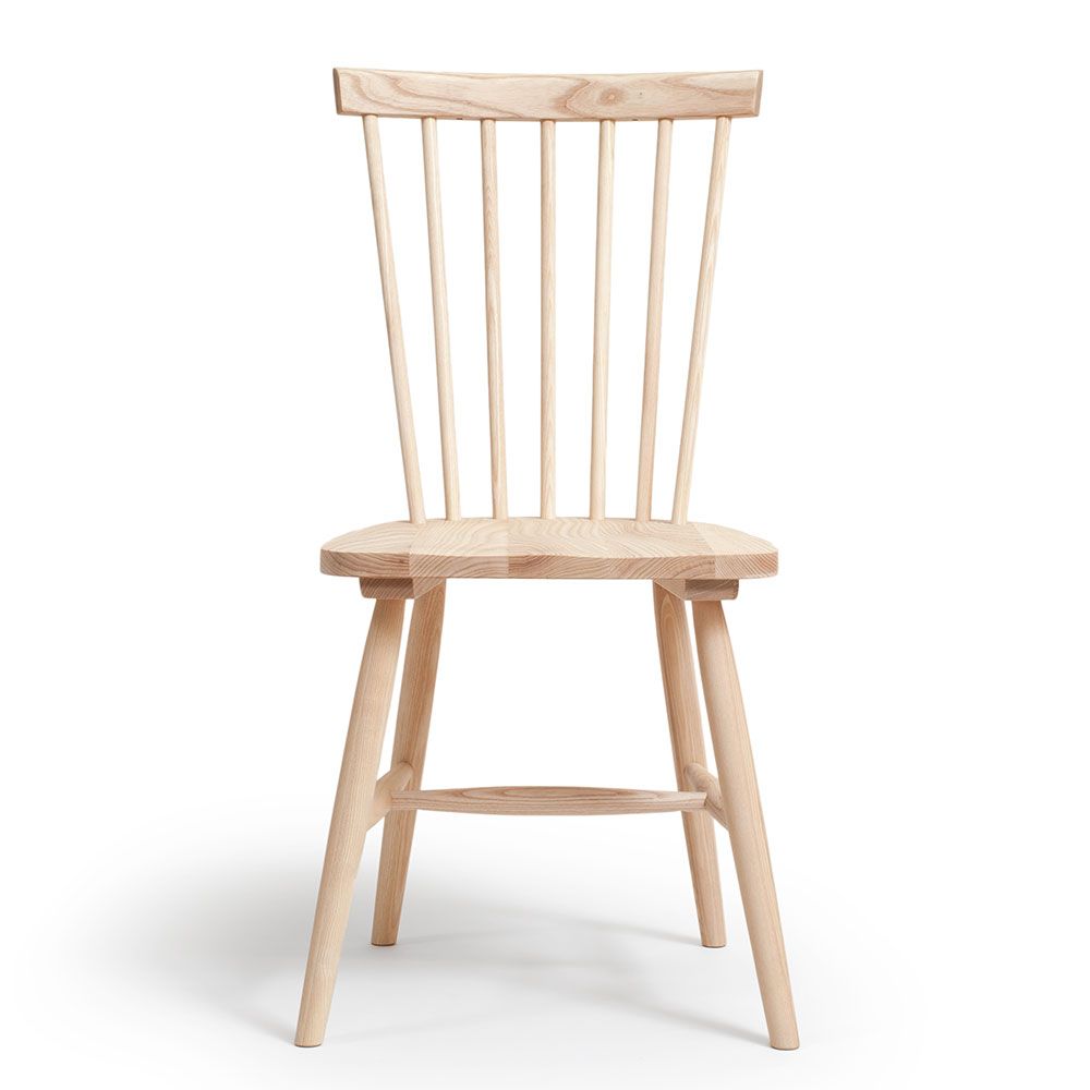 Wood H17 Pinnstol, Ask, Department | Matsalsstol, Pinnstol ZigZag Stol Röd | Stolar, Matsalsstol, Möbler