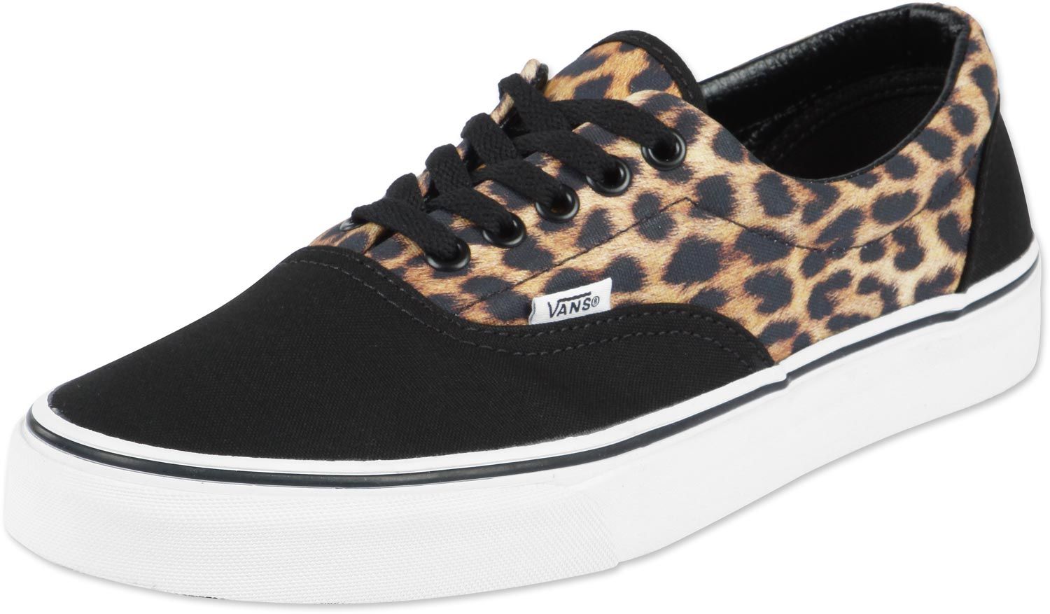 leopard and black vans