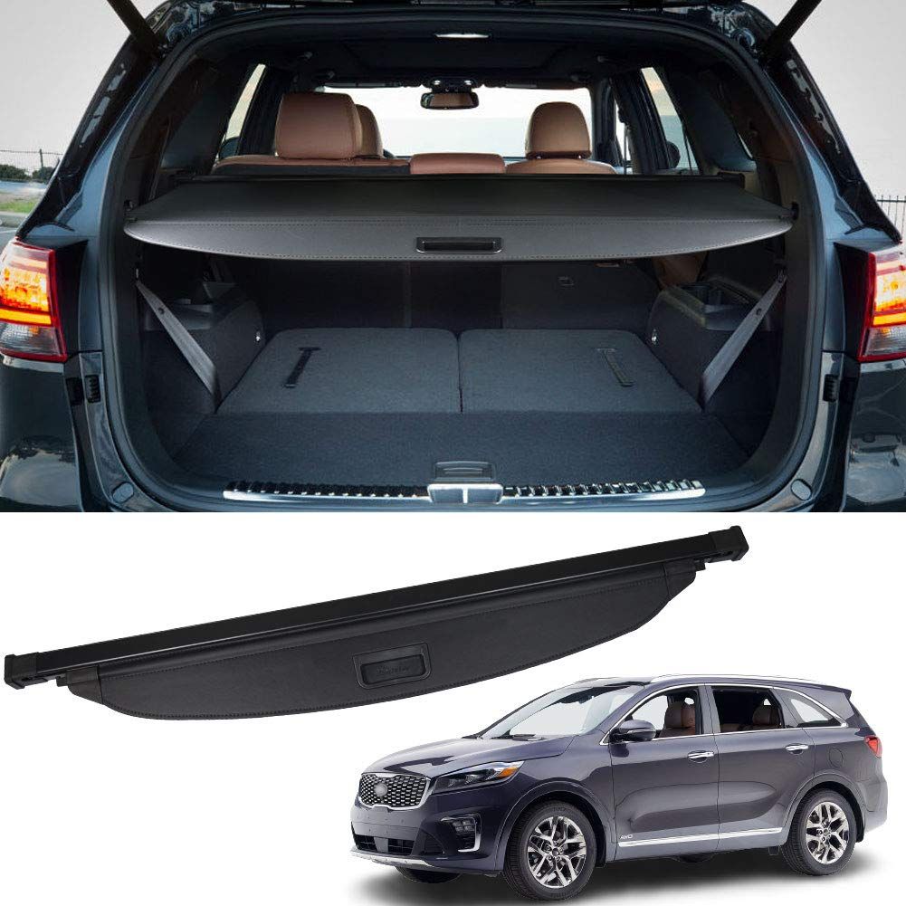 Kia Sorento 2016-2020 Accessories Marretoo Retractable Cargo Cover Tru
