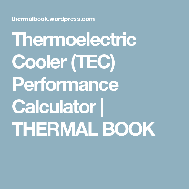 tec calculator